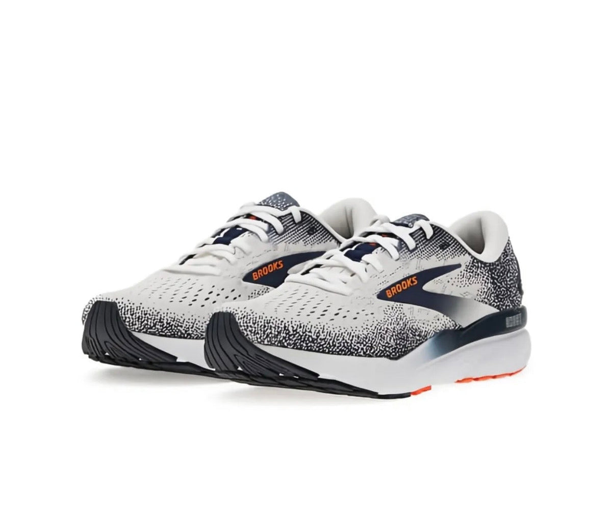 brooks Glycerin White Blurred Grey