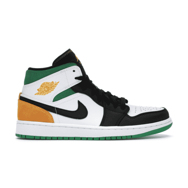 נעלי Air Jordan 1 Mid Oakland מקוריות בעיצוב אופנתי עכשווי לקידום אתר