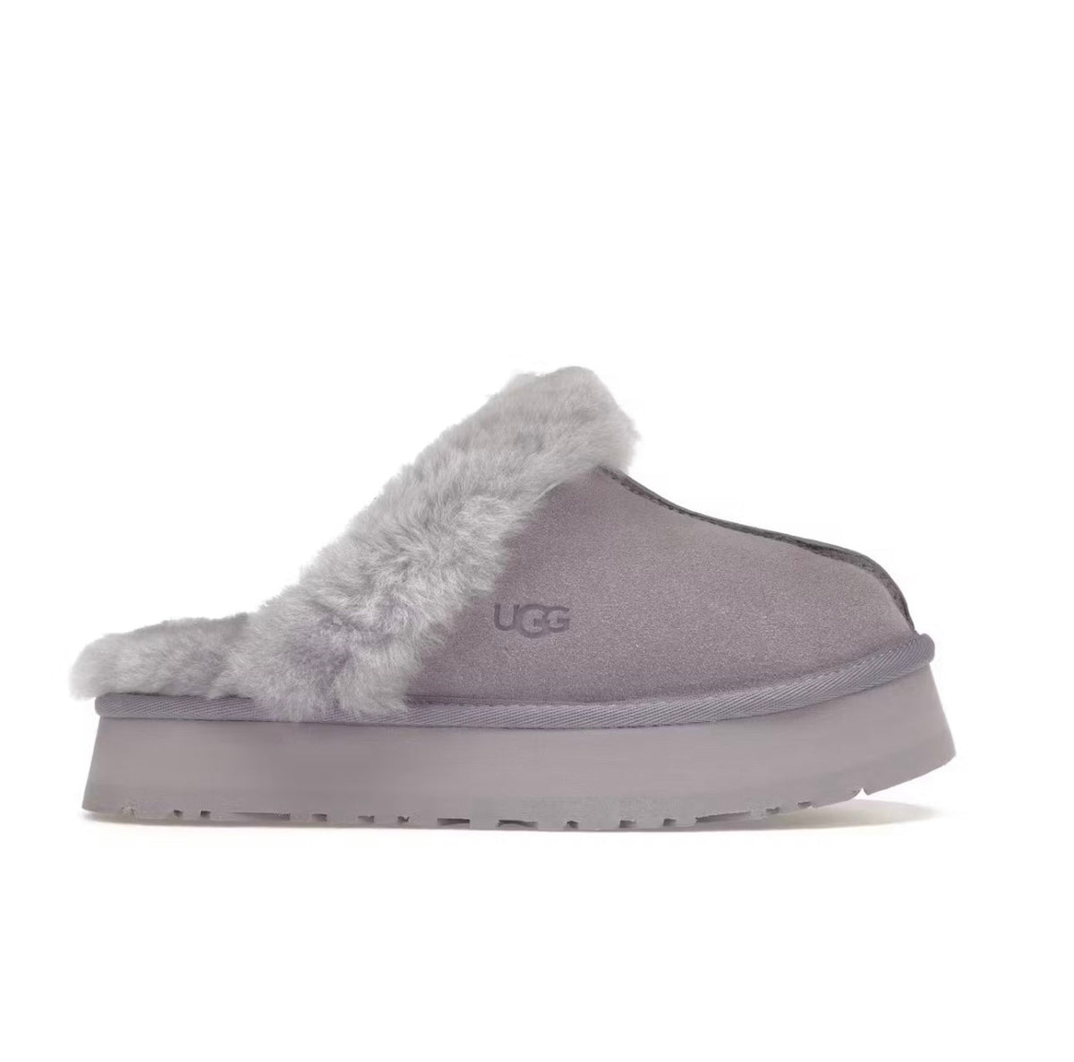 נעלי Ugg Disquette shearling platform slippers מקוריות בעיצוב אופנתי עכשווי לקידום אתר