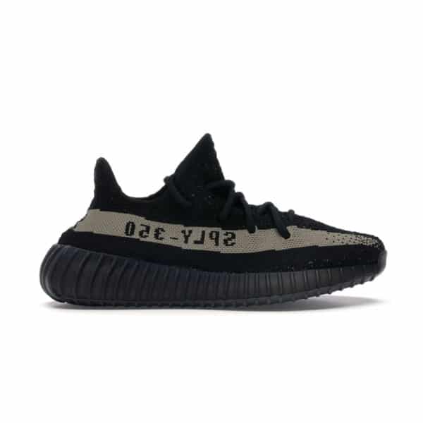 נעלי Adidas Yeezy Boost 350 V2 Core Black Green מקוריות בעיצוב אופנתי עכשווי לקידום אתר
