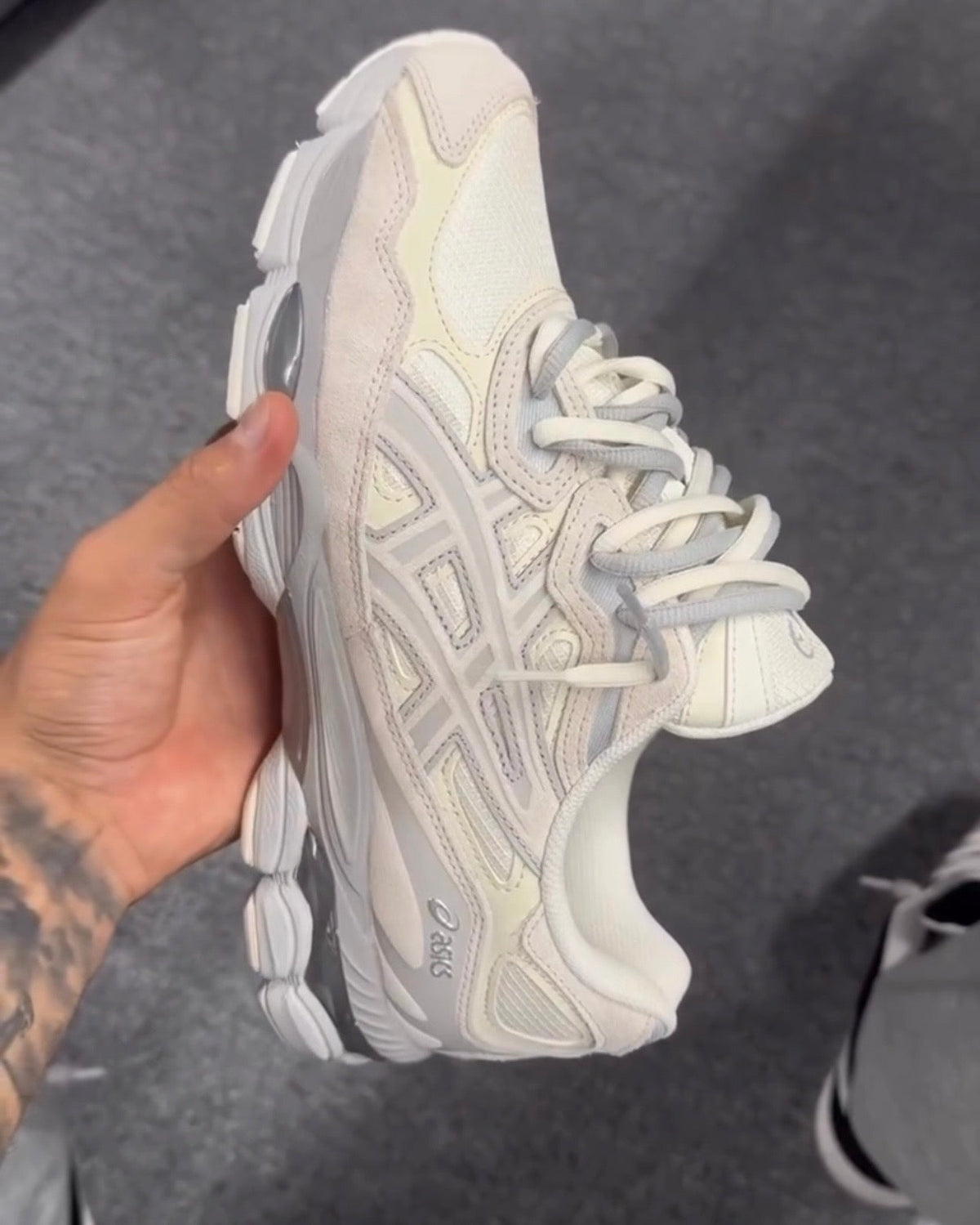ASICS Gel NYC Grey מידות 39/46