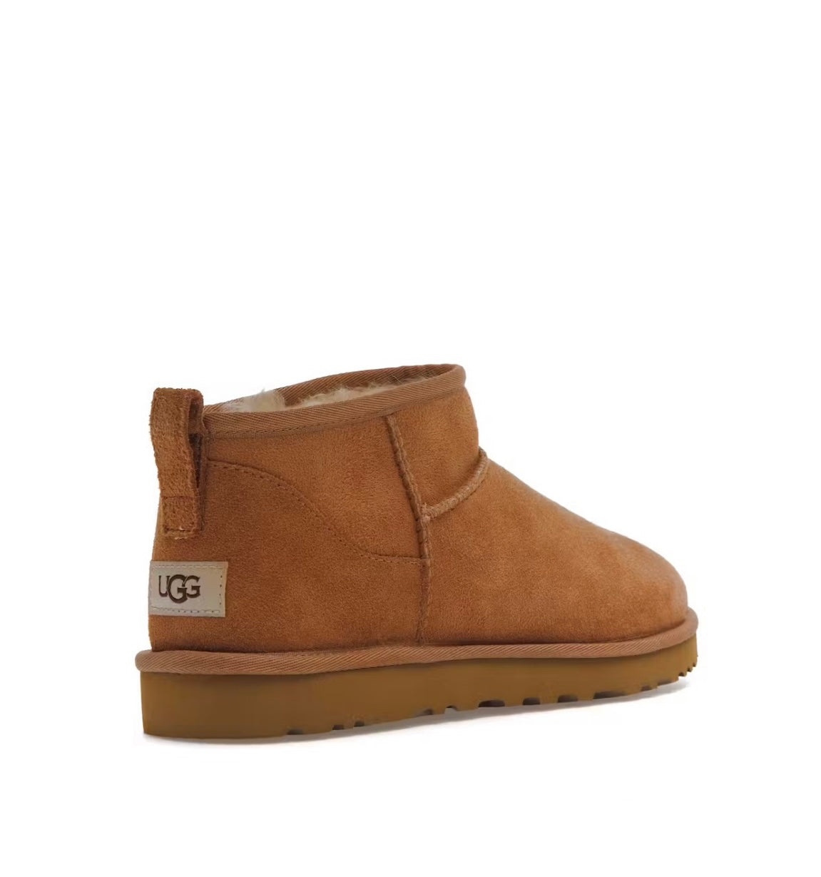 Ugg classic ultra mini ankle boots brown
