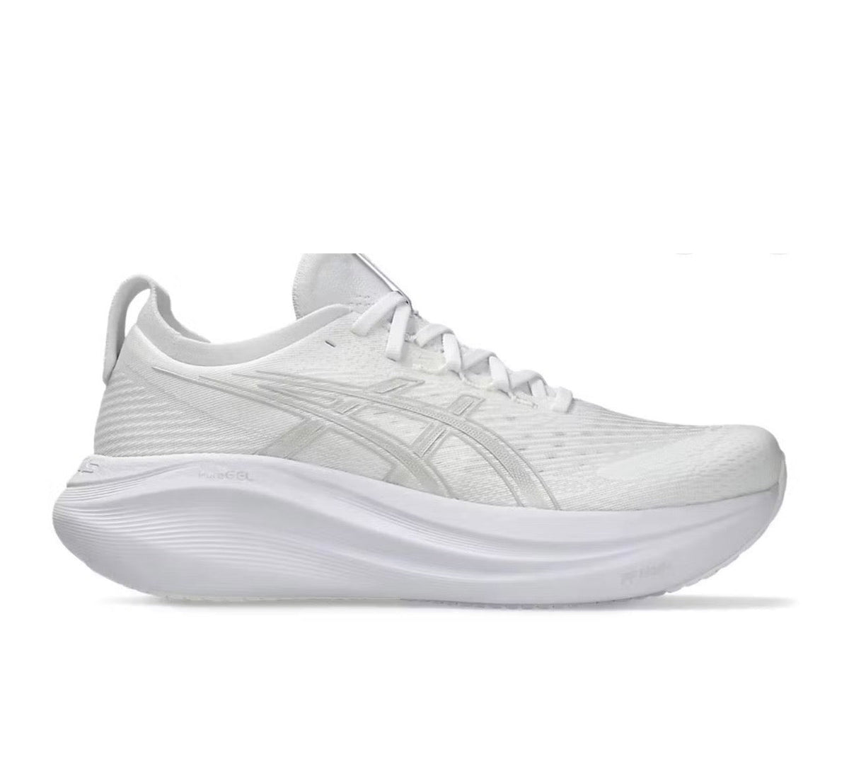 נעלי Asics Nimbus 27 White Peach מקוריות בעיצוב אופנתי עכשווי לקידום אתר