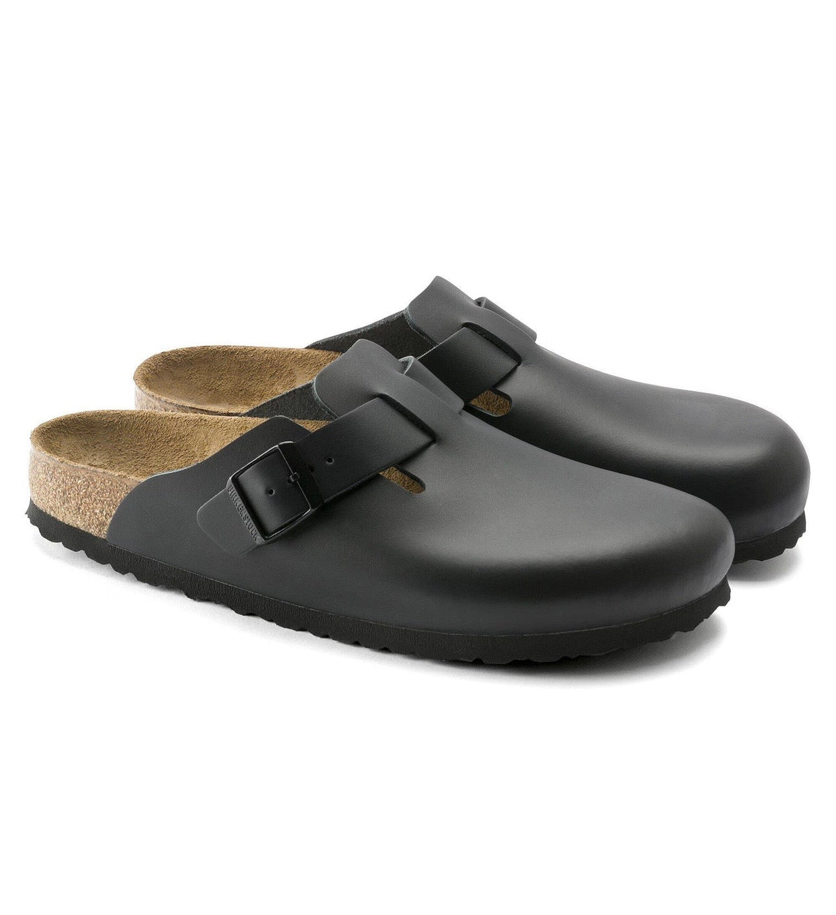 Birkenstock Boston leather black