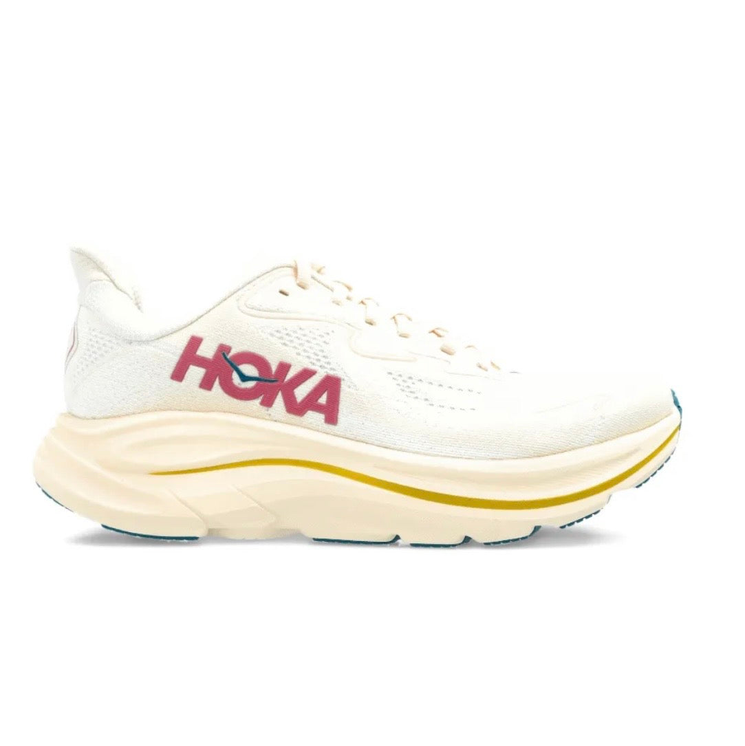 נעלי Hoka Clifton 10 White Pink Blue מקוריות בעיצוב אופנתי עכשווי לקידום אתר