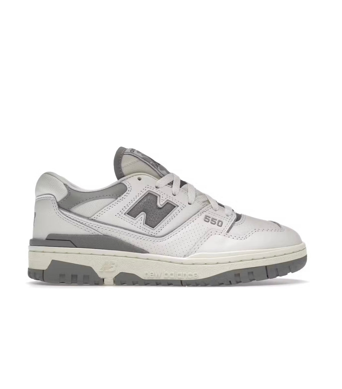 נעלי New Balance 550 white grey מקוריות בעיצוב אופנתי עכשווי לקידום אתר