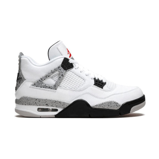 נעלי Air Jordan 4 Retro cement מקוריות בעיצוב אופנתי עכשווי לקידום אתר
