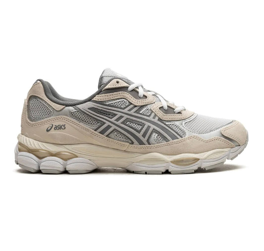 נעלי ASICS Gel NYC Oatmilk מקוריות בעיצוב אופנתי עכשווי לקידום אתר