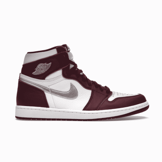 נעלי Air Jordan 1 Retro High OG Bordeaux מקוריות בעיצוב אופנתי עכשווי לקידום אתר