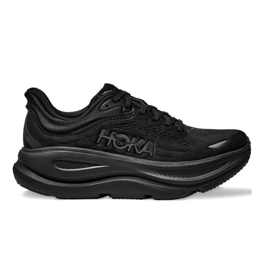 נעלי Hoka Bondi 9 Triple Black מקוריות בעיצוב אופנתי עכשווי לקידום אתר