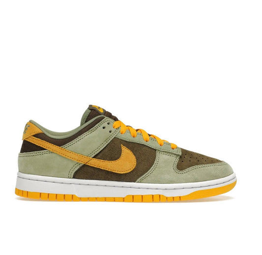 נעלי Dunk Low Green Yellow מקוריות בעיצוב אופנתי עכשווי לקידום אתר