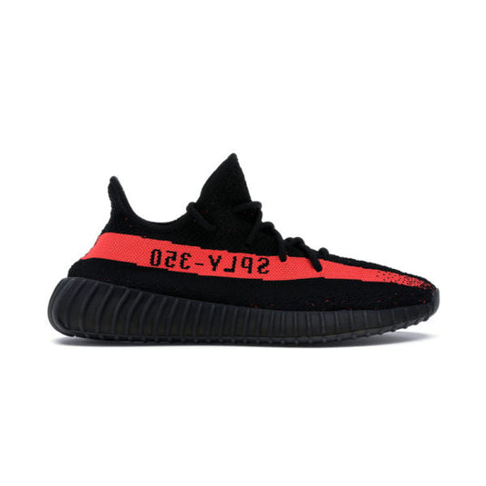 נעלי Adidas Yeezy Boost 350 Black Red מקוריות בעיצוב אופנתי עכשווי לקידום אתר