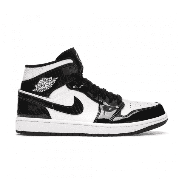 נעלי Air Jordan 1 Mid Carbon Fiber מקוריות בעיצוב אופנתי עכשווי לקידום אתר
