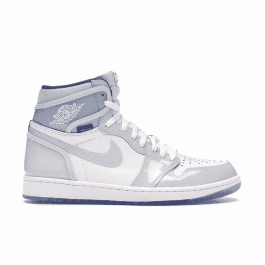 נעלי Air Jordan 1 Retro High Zoom White Racer Blue מקוריות בעיצוב אופנתי עכשווי לקידום אתר