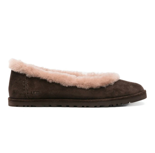 Ugg Zora Ballet Dark Brown