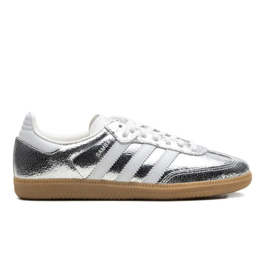 נעלי Adidas Samba silver מקוריות בעיצוב אופנתי עכשווי לקידום אתר