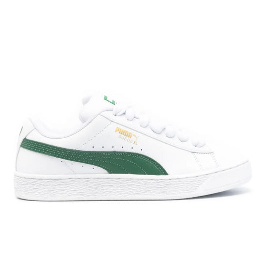 נעלי Puma Suede XL White Green מקוריות בעיצוב אופנתי עכשווי לקידום אתר