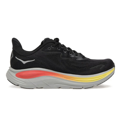 נעלי Hoka Clifton 10 Black Multi Yellow Red מקוריות בעיצוב אופנתי עכשווי לקידום אתר