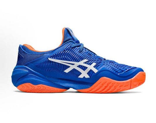 נעלי Asics Court FF3 Blue Orange מקוריות בעיצוב אופנתי עכשווי לקידום אתר