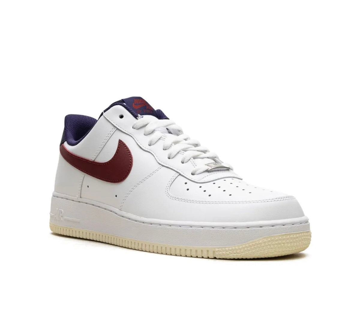 Nike AIR FORCE 1 White navy beetroot