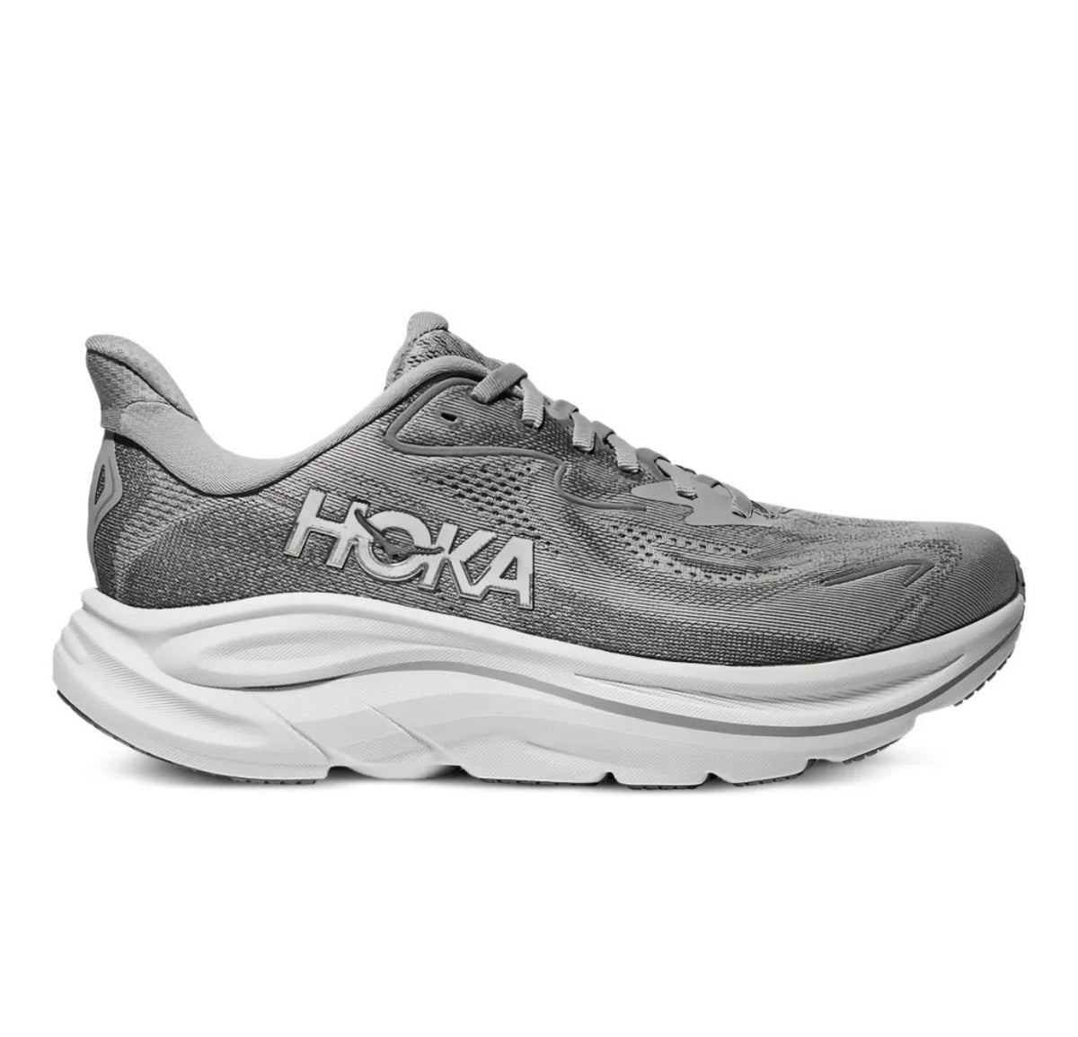 נעלי Hoka Clifton 10 Grey מקוריות בעיצוב אופנתי עכשווי לקידום אתר
