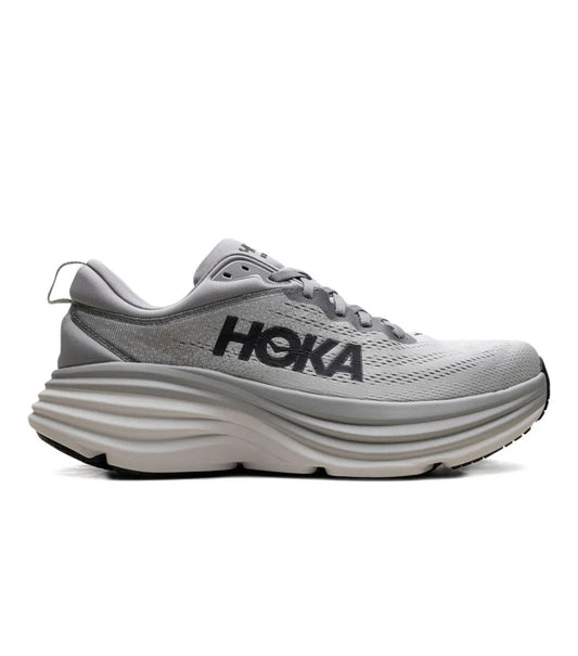 נעלי HOKA Bondi 8 "Sharkskin Harbor Mist" מקוריות בעיצוב אופנתי עכשווי לקידום אתר
