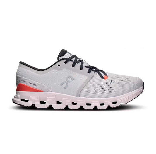 נעלי On Cloud X4 Grey Red מקוריות בעיצוב אופנתי עכשווי לקידום אתר