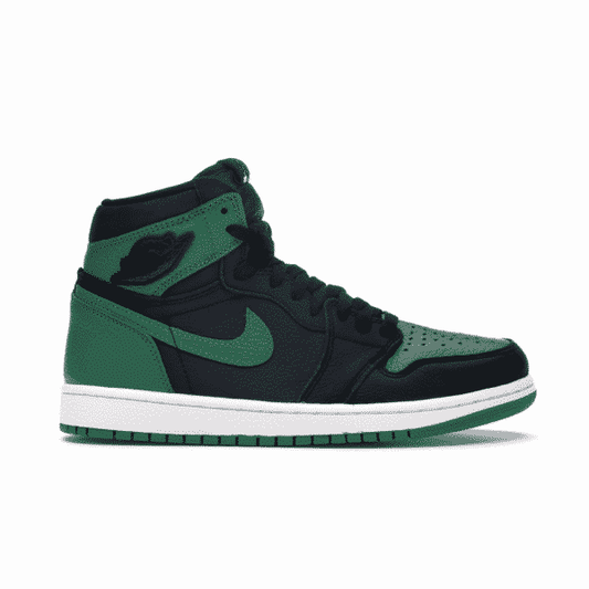 נעלי Air Jordan 1 High Retro Pine Green Black מקוריות בעיצוב אופנתי עכשווי לקידום אתר