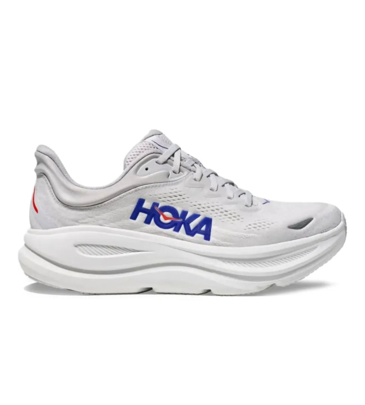 נעלי HOKA Bondi 8 White Blue מקוריות בעיצוב אופנתי עכשווי לקידום אתר