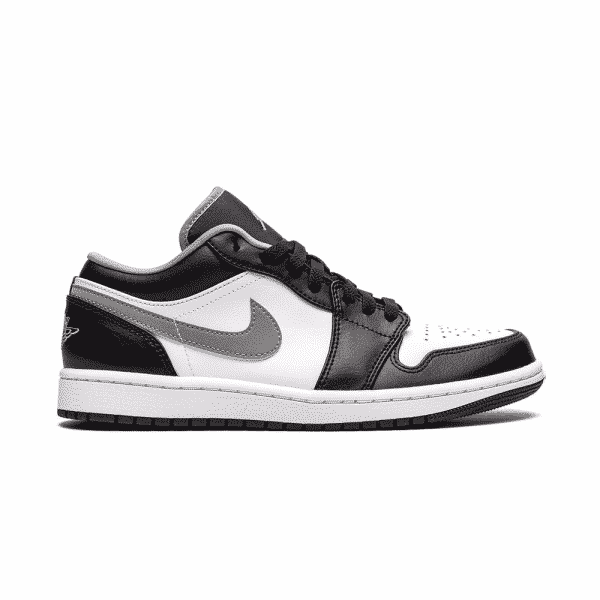 נעלי Air Jordan 1 Low Black White Grey מקוריות בעיצוב אופנתי עכשווי לקידום אתר