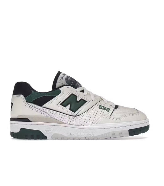 נעלי New Balance 550 White Green Black מקוריות בעיצוב אופנתי עכשווי לקידום אתר
