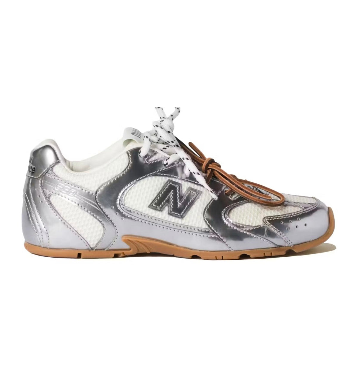 נעלי New Balance 530 SL Miu Miu Metallic Silver מקוריות בעיצוב אופנתי עכשווי לקידום אתר