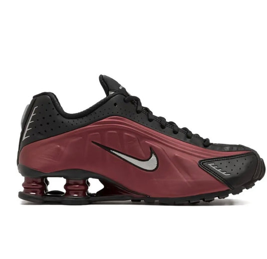 נעלי Nike Shox R4 Red Black מקוריות בעיצוב אופנתי עכשווי לקידום אתר