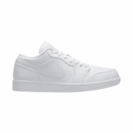 נעלי Air Jordan 1 Low Triple White מקוריות בעיצוב אופנתי עכשווי לקידום אתר