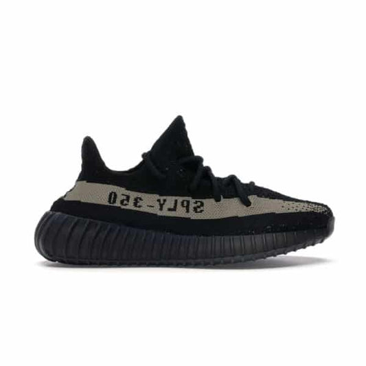 נעלי Adidas Yeezy Boost 350 V2 Core Black Green מקוריות בעיצוב אופנתי עכשווי לקידום אתר