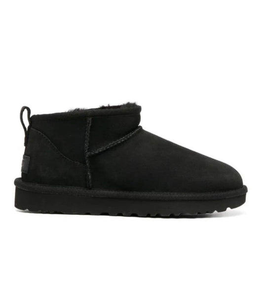 נעלי Ugg classic ultra mini  ankle boots black מקוריות בעיצוב אופנתי עכשווי לקידום אתר