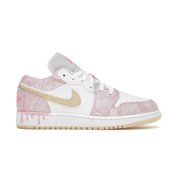 נעלי Air Jordan 1 Low Paint Drip מקוריות בעיצוב אופנתי עכשווי לקידום אתר