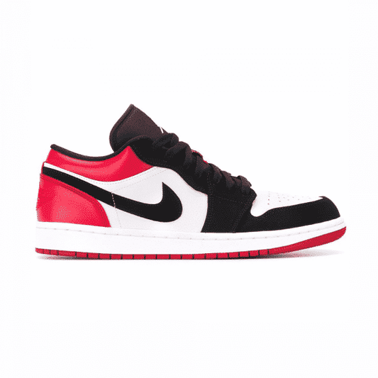 נעלי Air Jordan 1 Low Bred Toe מקוריות בעיצוב אופנתי עכשווי לקידום אתר