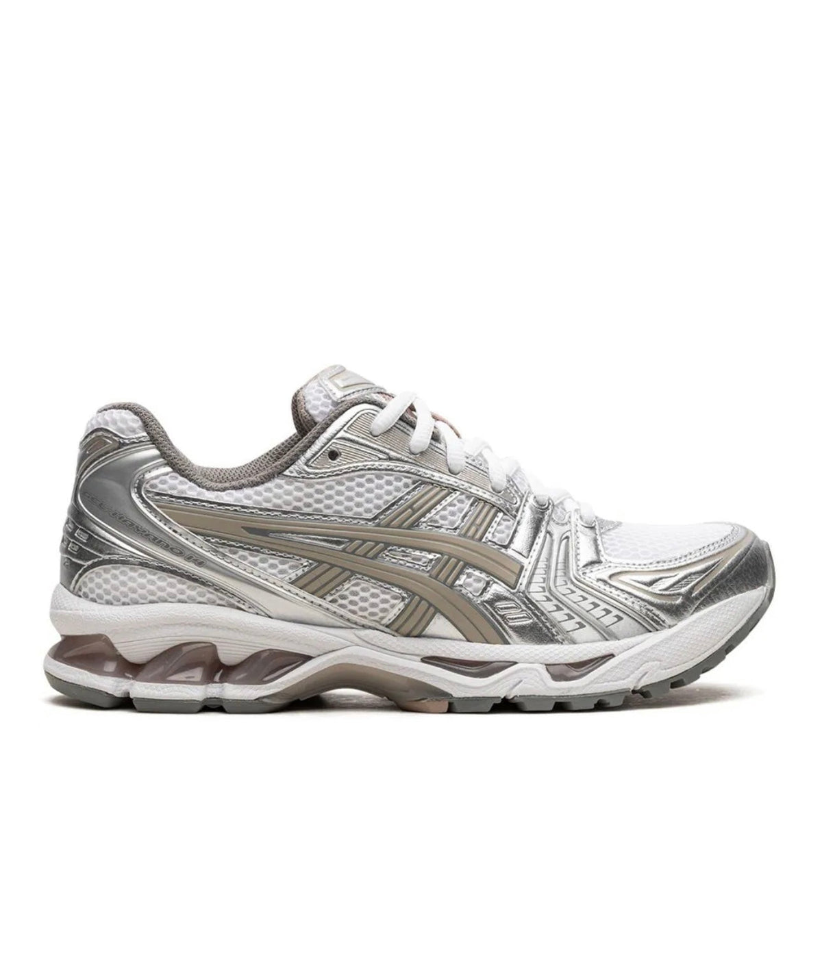נעלי Asics Gel-Kayano 14 "White/Moonrock" מקוריות בעיצוב אופנתי עכשווי לקידום אתר