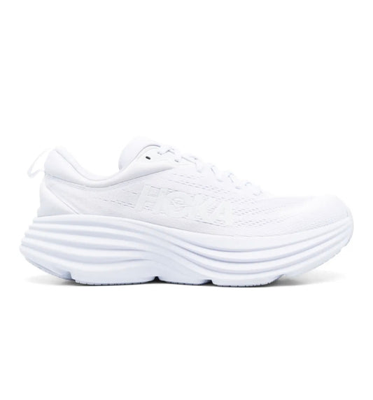 נעלי HOKA Bondi 8 White מקוריות בעיצוב אופנתי עכשווי לקידום אתר