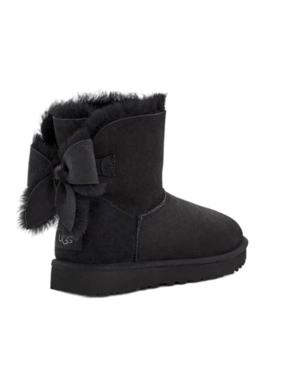 Ugg mini Bailey bow II boots black מידה,40