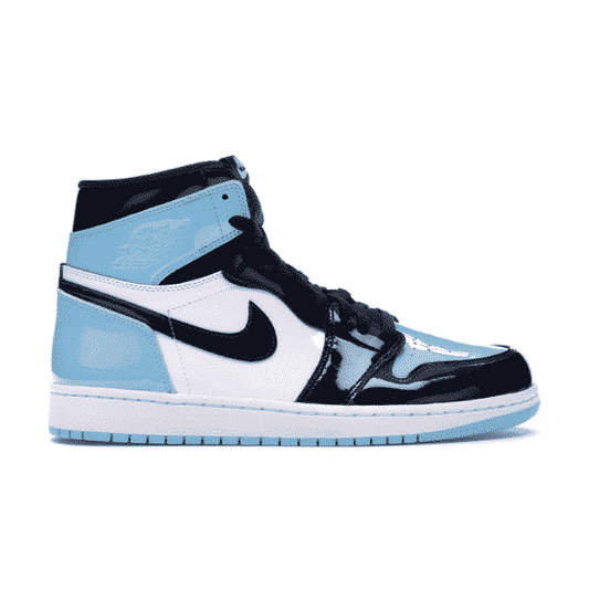 נעלי Air Jordan 1 Retro High UNC Patent מקוריות בעיצוב אופנתי עכשווי לקידום אתר
