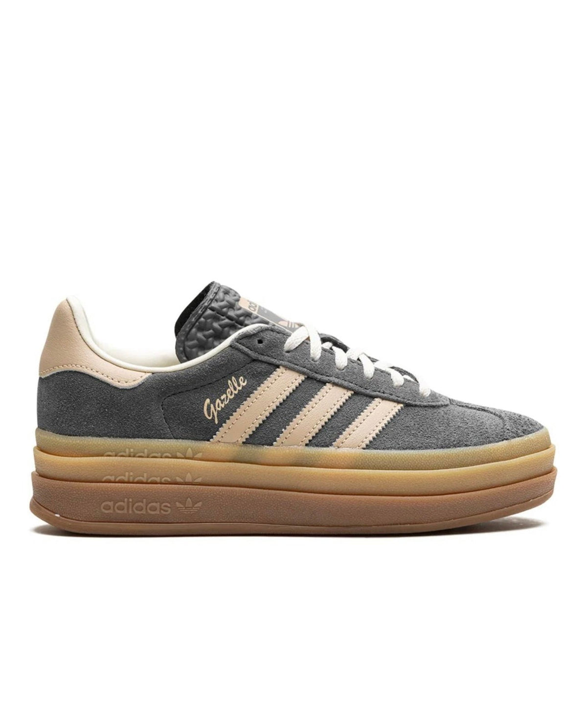 נעלי Adidas gazelle platform Grey מקוריות בעיצוב אופנתי עכשווי לקידום אתר