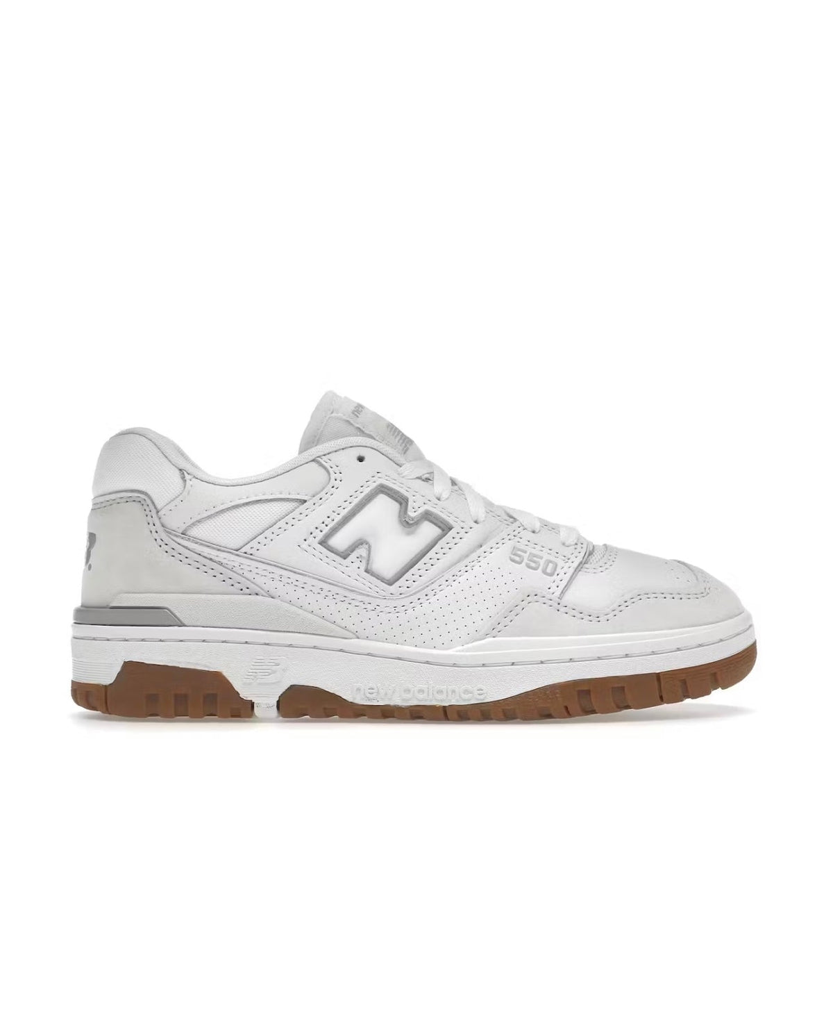 נעלי New Balance 550 white brown מקוריות בעיצוב אופנתי עכשווי לקידום אתר