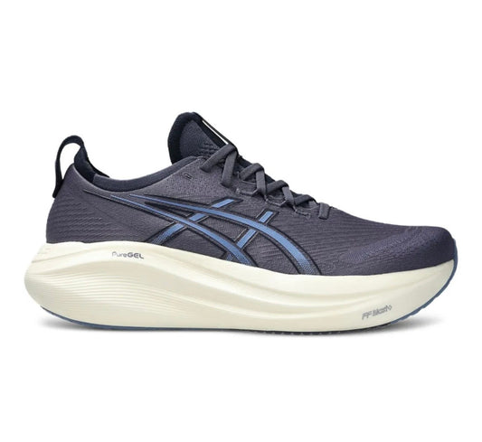 נעלי Asics Nimbus 27 Blue מקוריות בעיצוב אופנתי עכשווי לקידום אתר