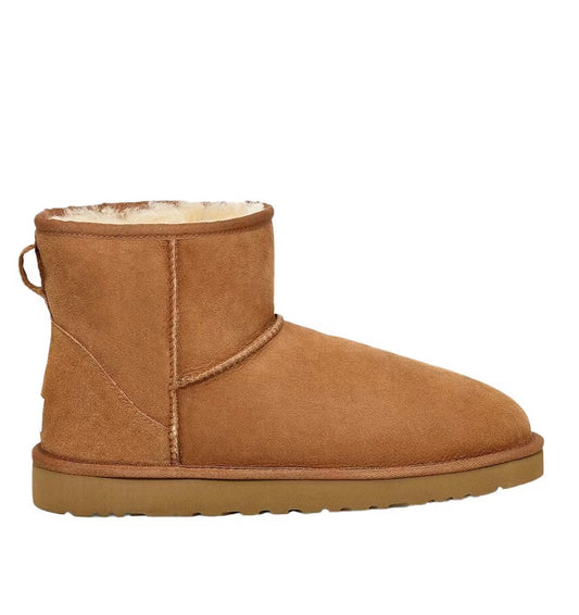 נעלי Ugg classic ultra suede ankle boots brown מקוריות בעיצוב אופנתי עכשווי לקידום אתר