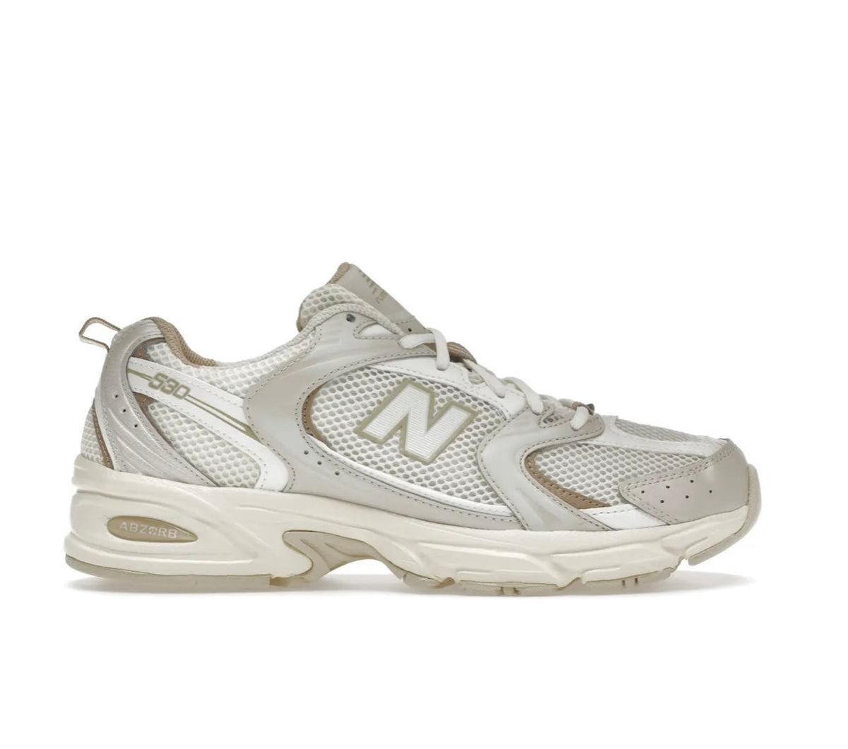 נעלי New Balance 530 White Beige מקוריות בעיצוב אופנתי עכשווי לקידום אתר