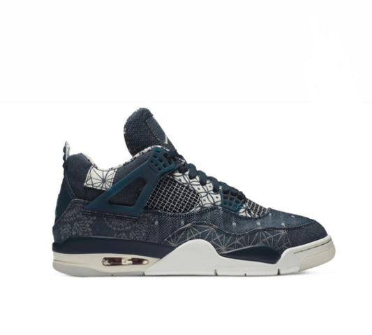 נעלי Air Jordan 4 Retro Se Deep Ocean מקוריות בעיצוב אופנתי עכשווי לקידום אתר