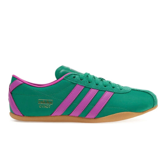 נעלי Adidas Tokyo green purple מקוריות בעיצוב אופנתי עכשווי לקידום אתר