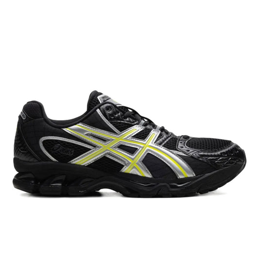 נעלי Asics Gel Nimbus Black Yellow מקוריות בעיצוב אופנתי עכשווי לקידום אתר